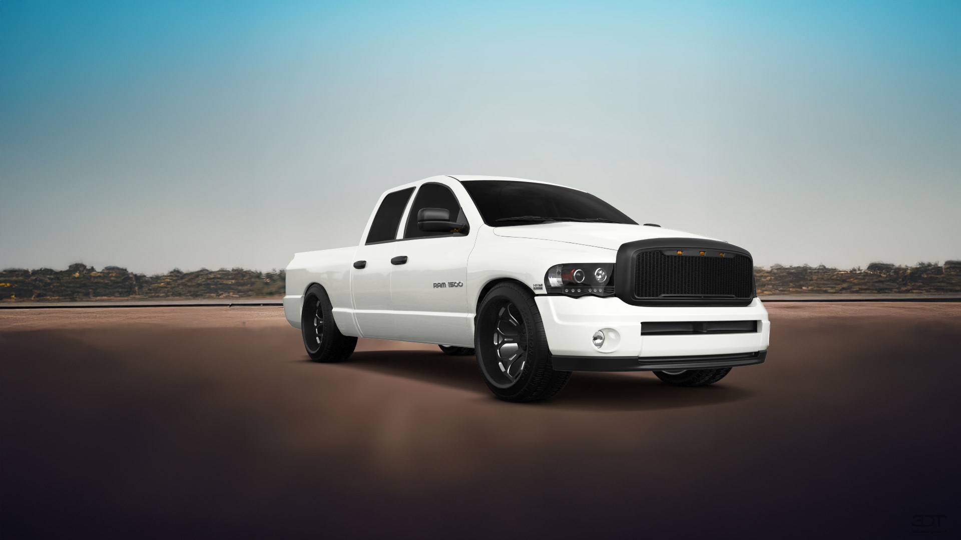 Dodge Ram 1500 6.4 ft box 4 Door pickup truck 2002 tuning