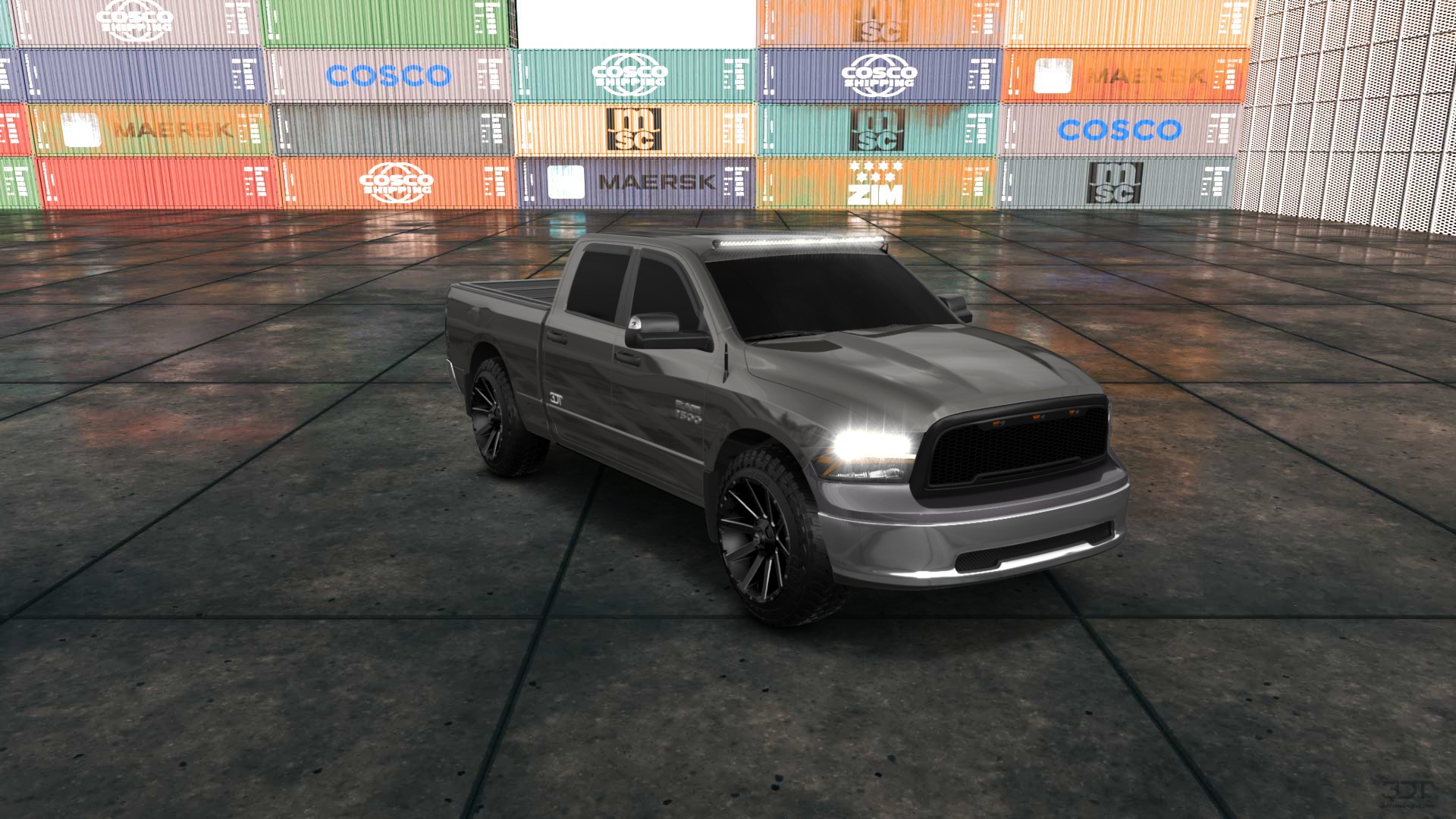 Dodge Ram 1500 Crew Cab 6.4 ft box 4 Door pickup truck 2009