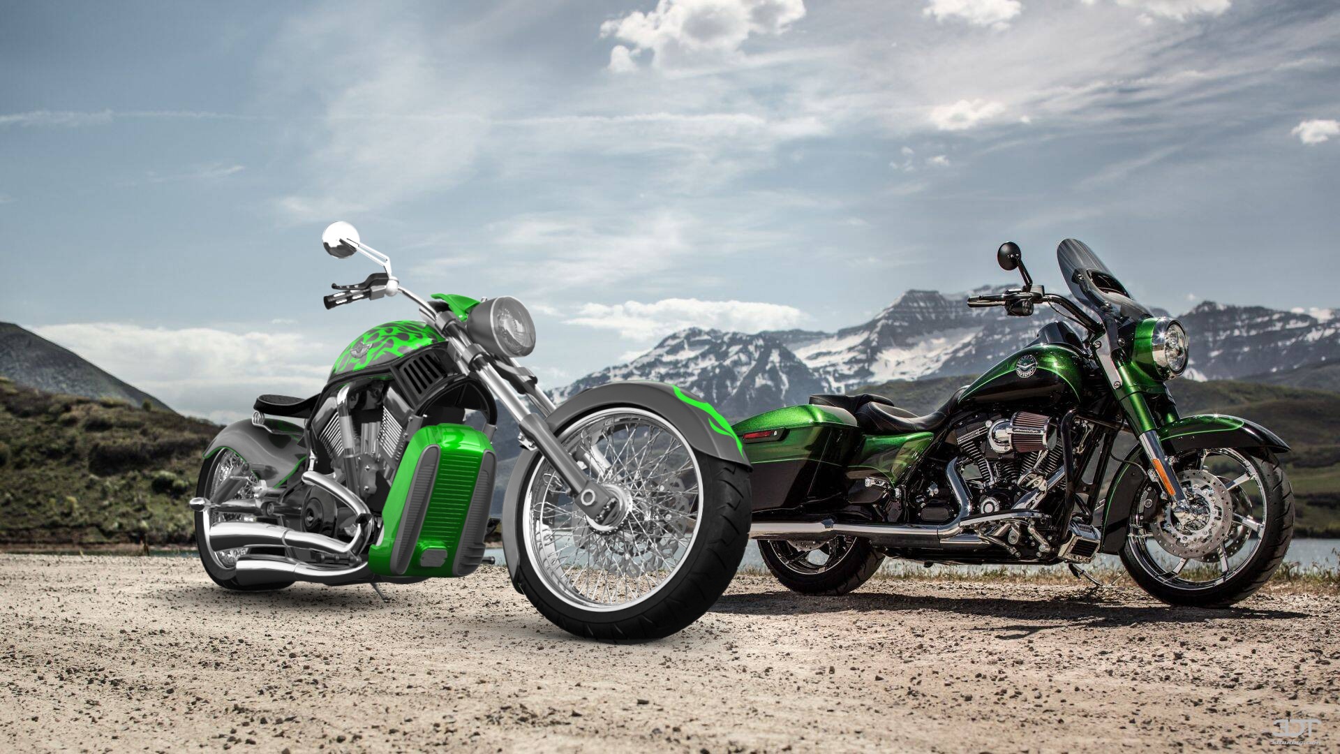 Harley-Davidson Custom Chopper Cruiser 2011