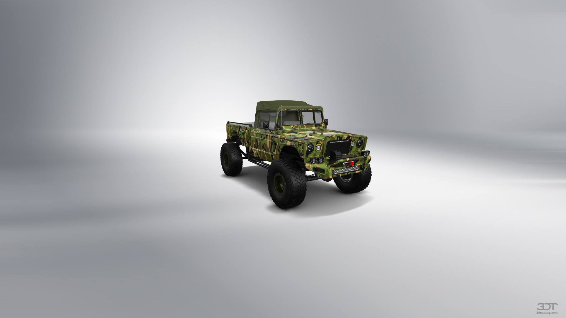 Jeep Kaiser M715 2 Door pickup truck 1968 tuning