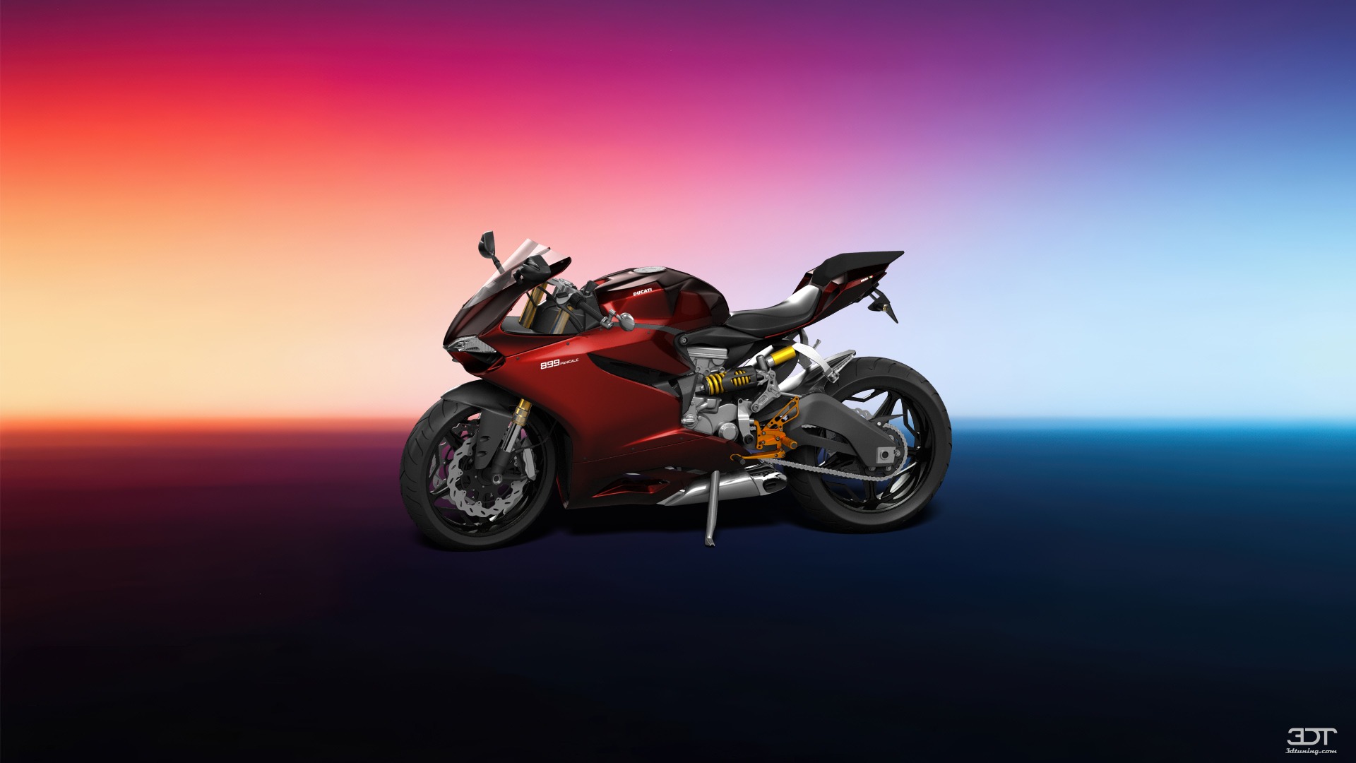 Ducati 899 Panigale Sport Bike 2015 tuning