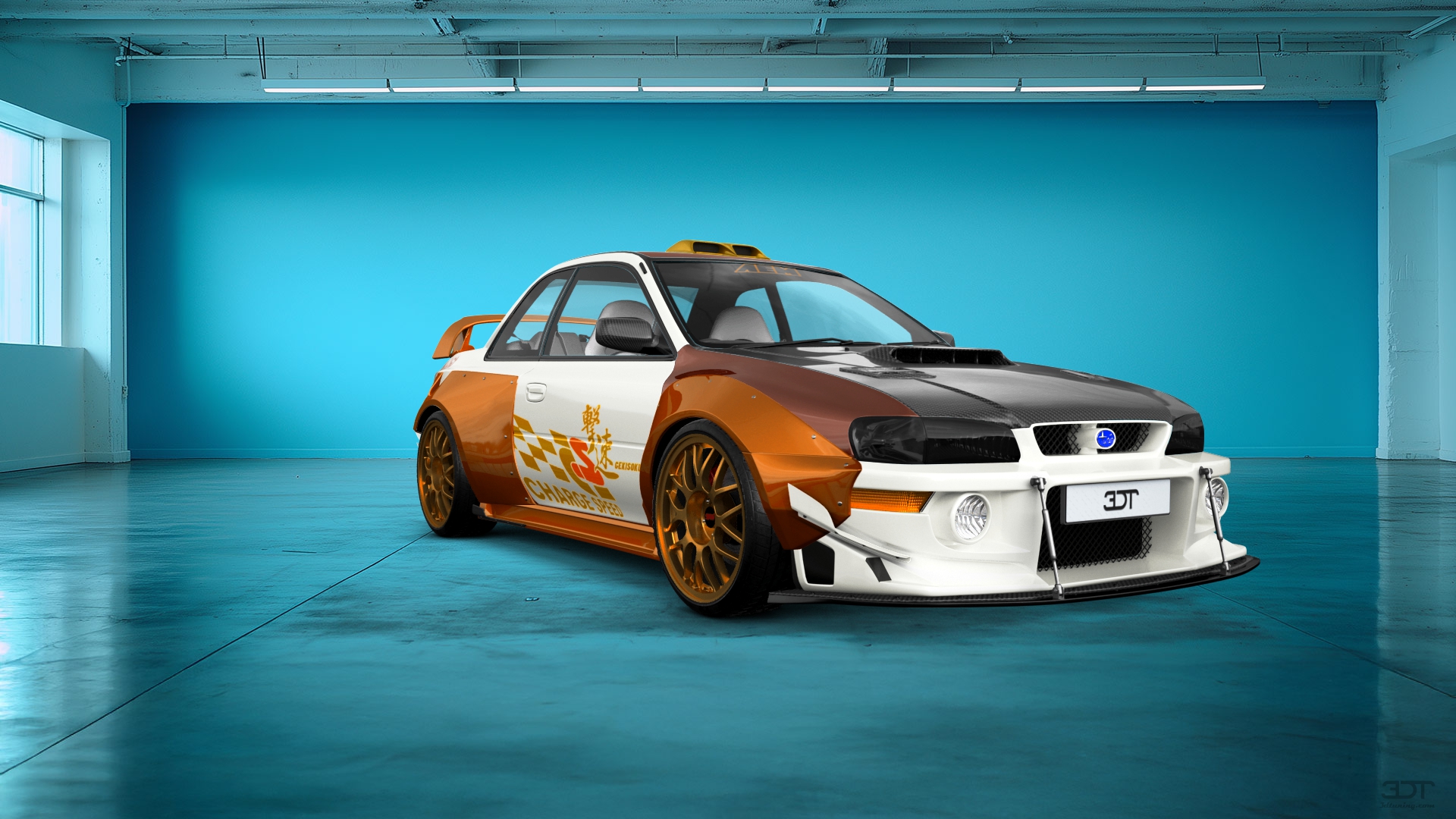 Subaru Impreza WRX STI 22B 2 Door Coupe 2000 tuning