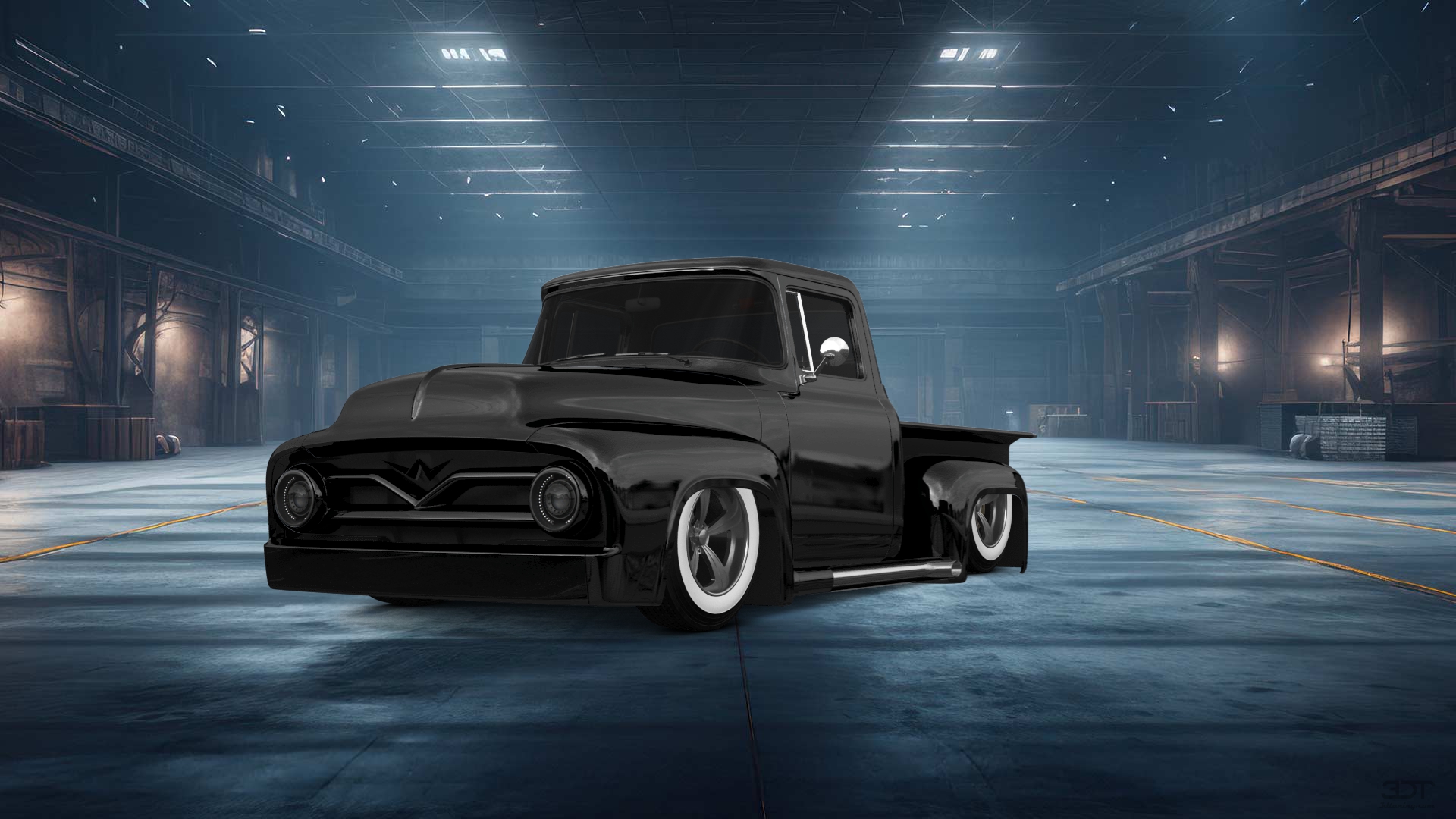 Ford F-100 2 Door truck 1956 tuning
