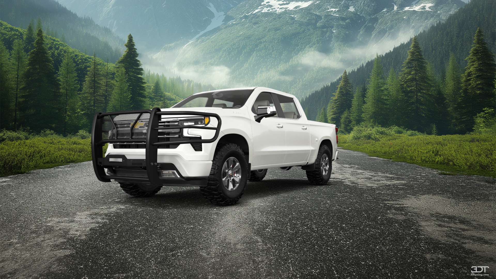 Chevrolet Silverado 1500 Crew Cab 5.8 ft box 4 Door pickup truck 2023 tuning