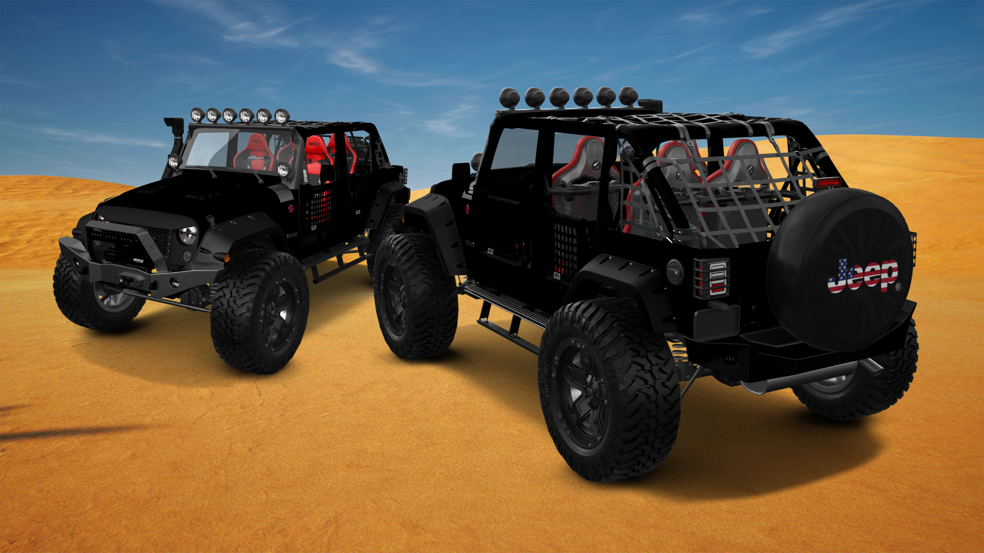 Jeep Wrangler Unlimited JK Rubicon Recon 4 Door SUV 2017