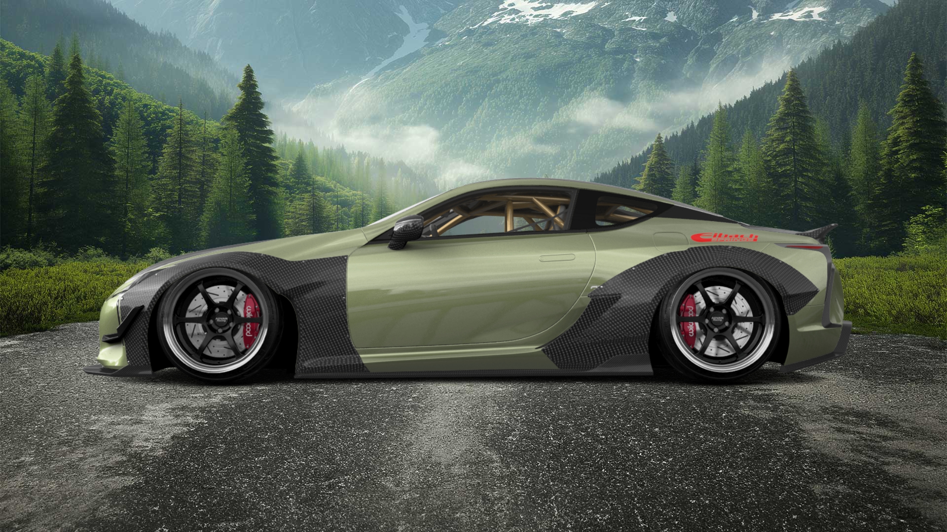 Lexus LC500 2 door fastback coupe 2017