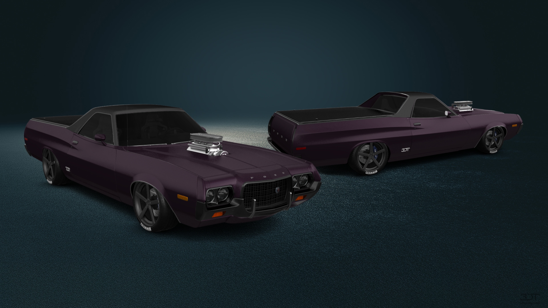 Ford Ranchero 2 Door Coupe 1972 tuning