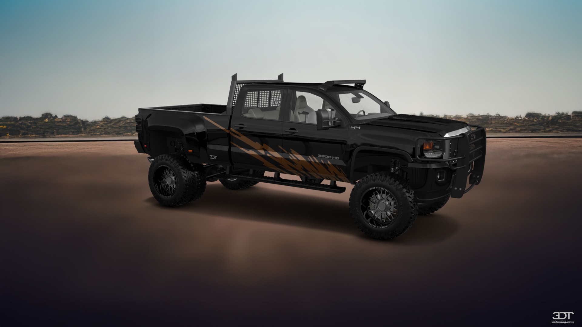 GMC Sierra 3500 HD Crew Cab 4 Door pickup truck 2015 tuning