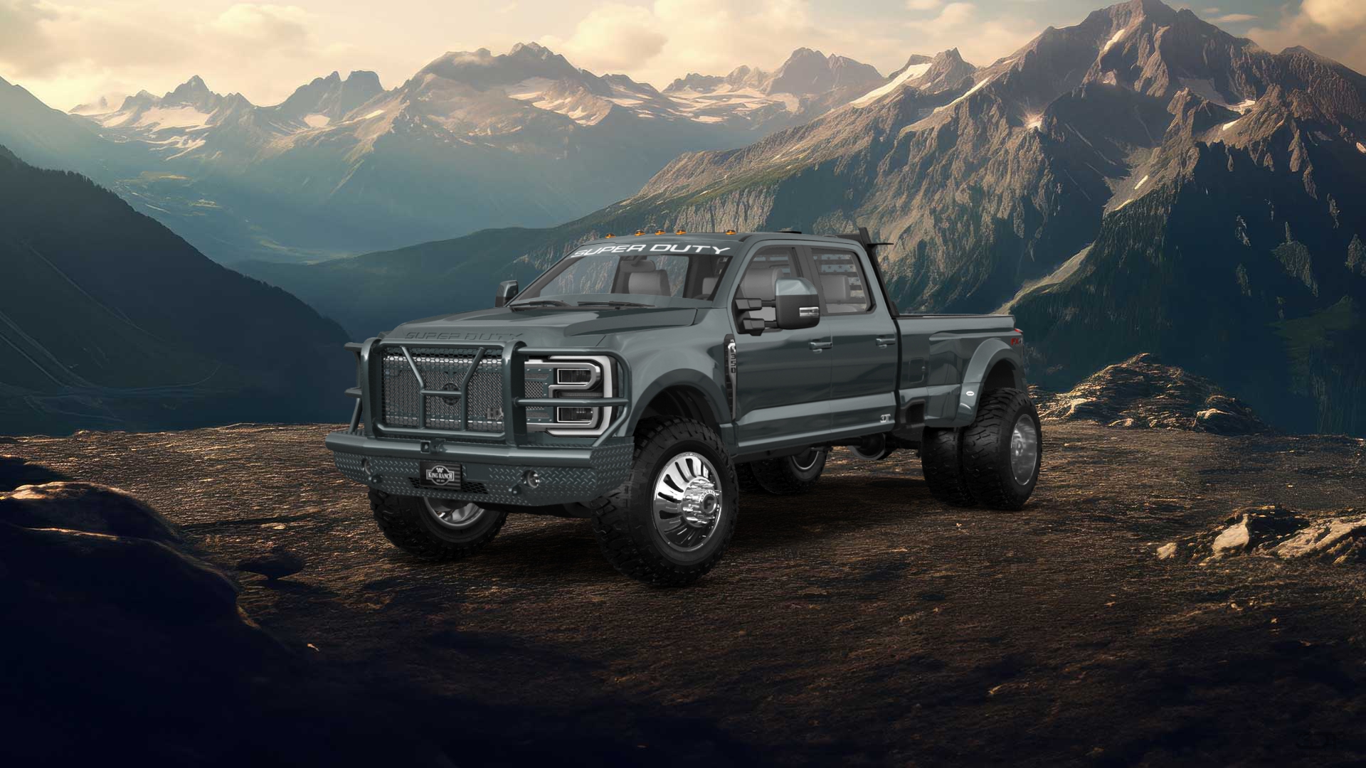 Ford F-350 DRW Crew Cab 4 Door pickup truck 2023 tuning