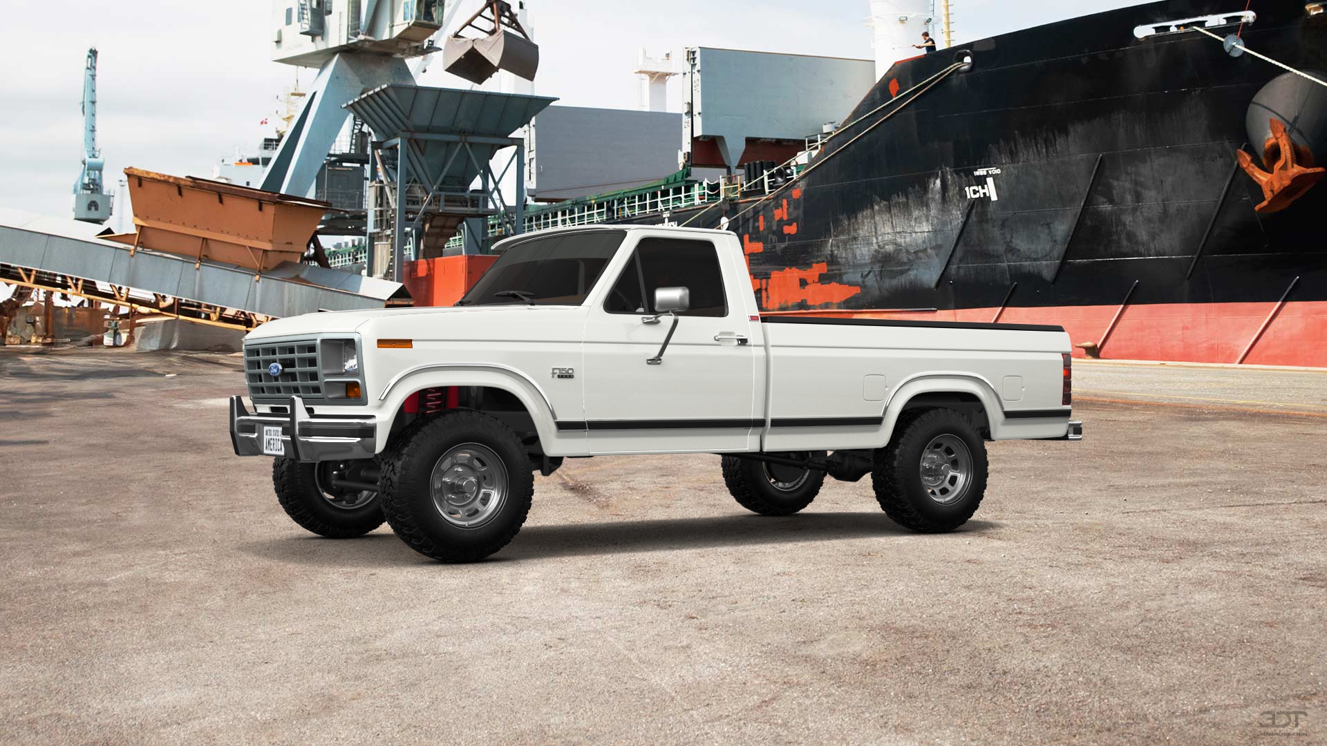 Ford F-150 2 Door pickup truck 1986 tuning