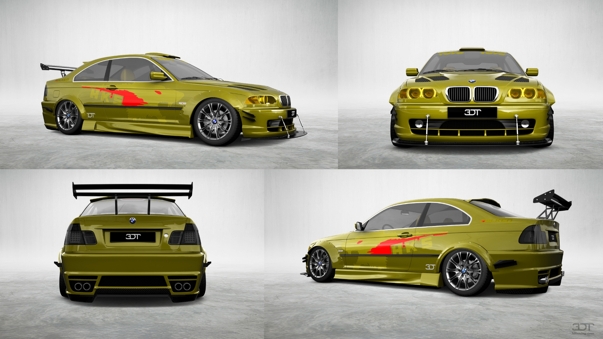 BMW 3 Series 2 Door Coupe 2001 tuning