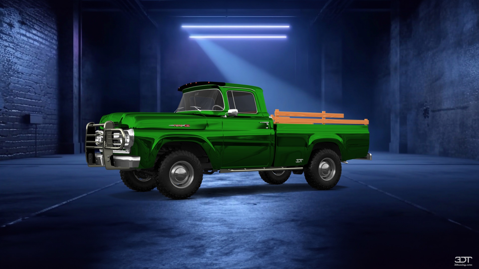 Ford F-100 2 Door pickup truck 1960 tuning