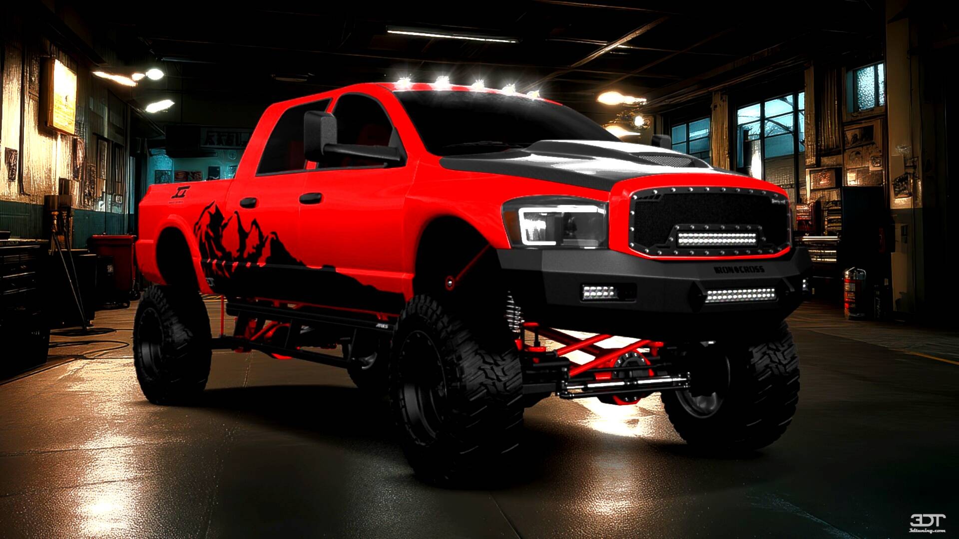 Dodge Ram 2500 4 Door pickup truck 2007 tuning