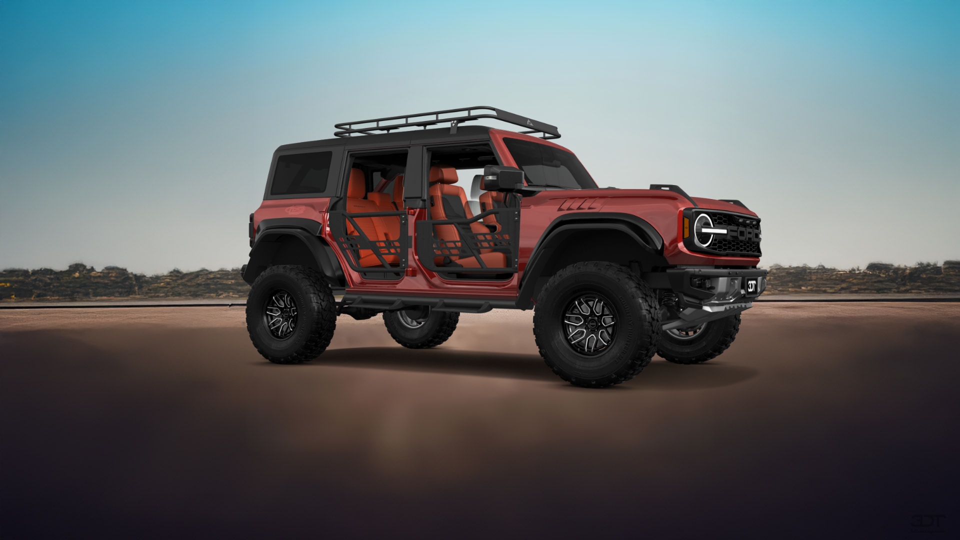 Ford Bronco Raptor 4 Door pickup truck 2022 tuning