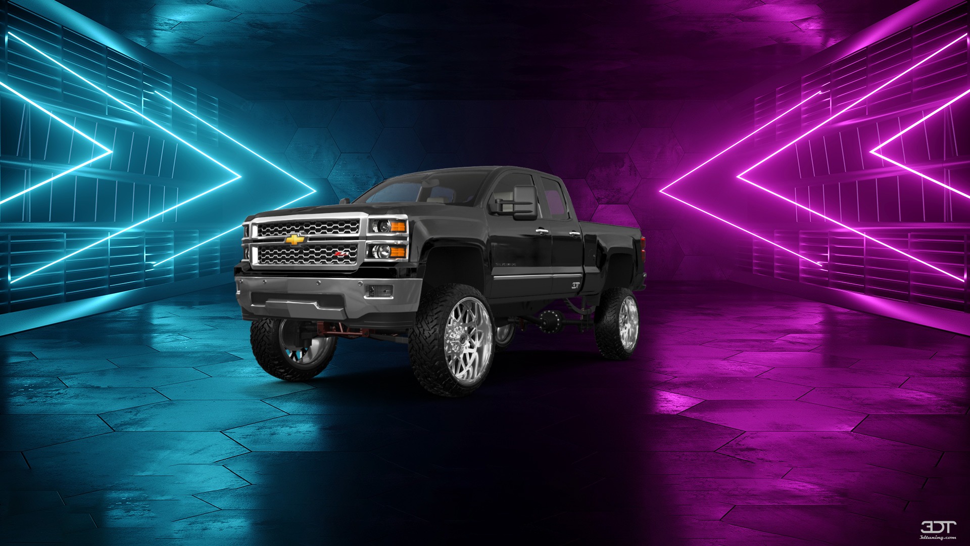 Chevrolet Silverado 1500 6.5 ft box 4 Door pickup truck 2014 tuning