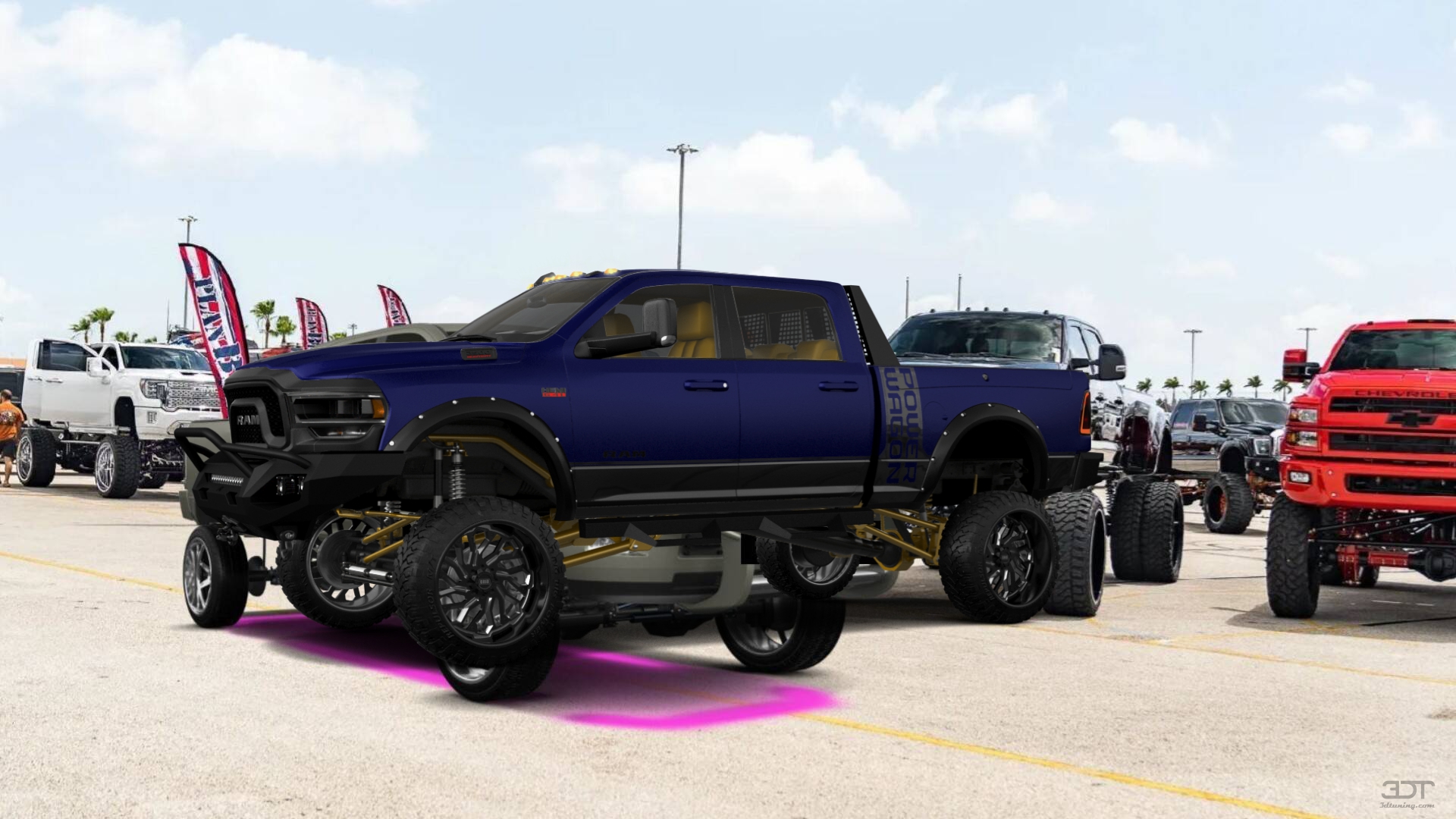 Dodge Ram 2500 4 Door pickup truck 2020 tuning