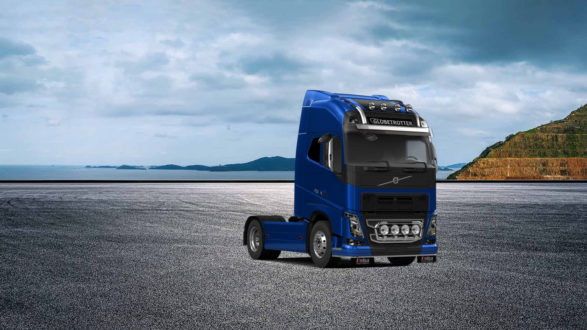 Volvo FH16 Globetrotter XL Cab Truck 2013 tuning