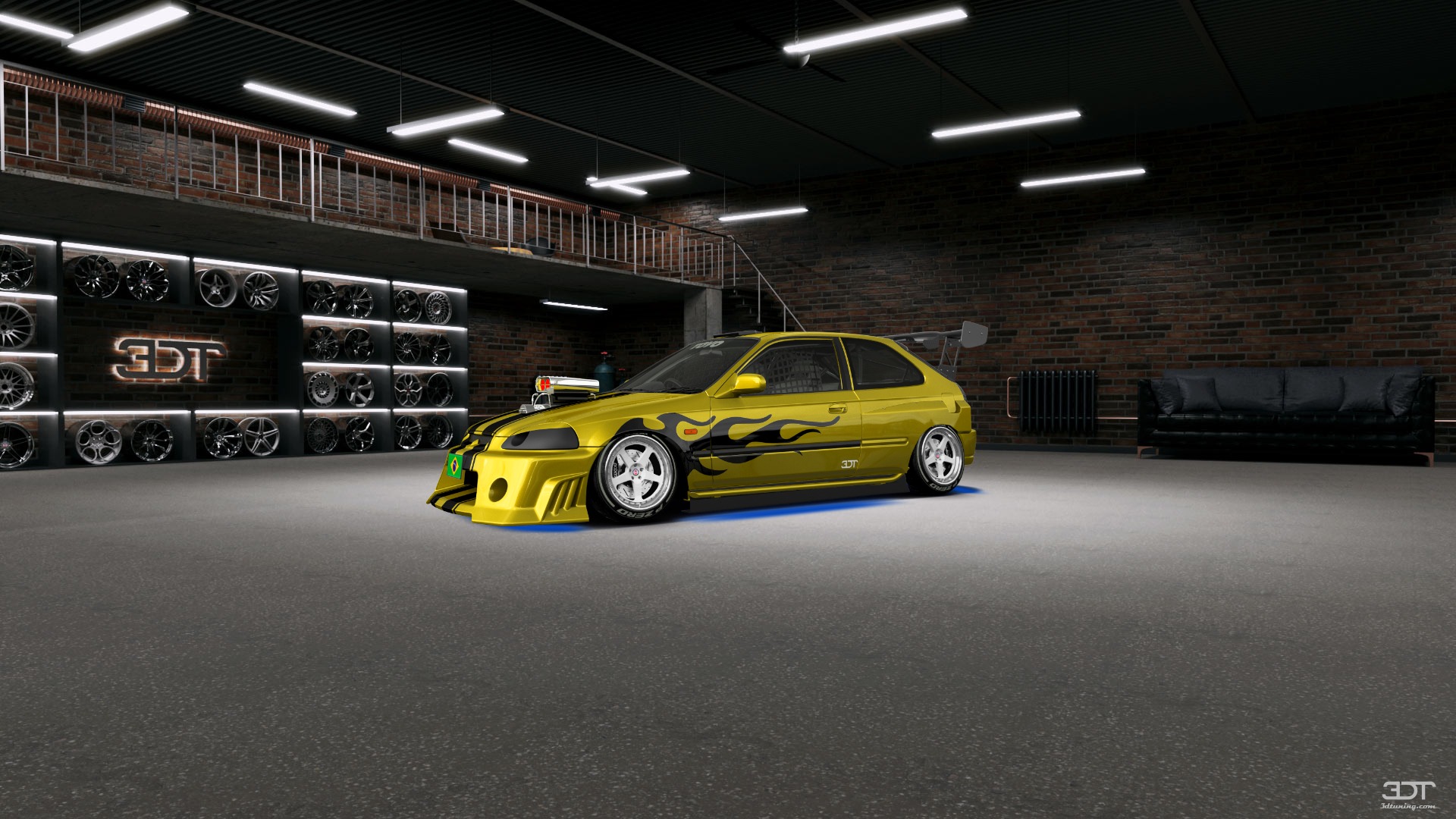Honda Civic 3 Door Hatchback 1997 tuning