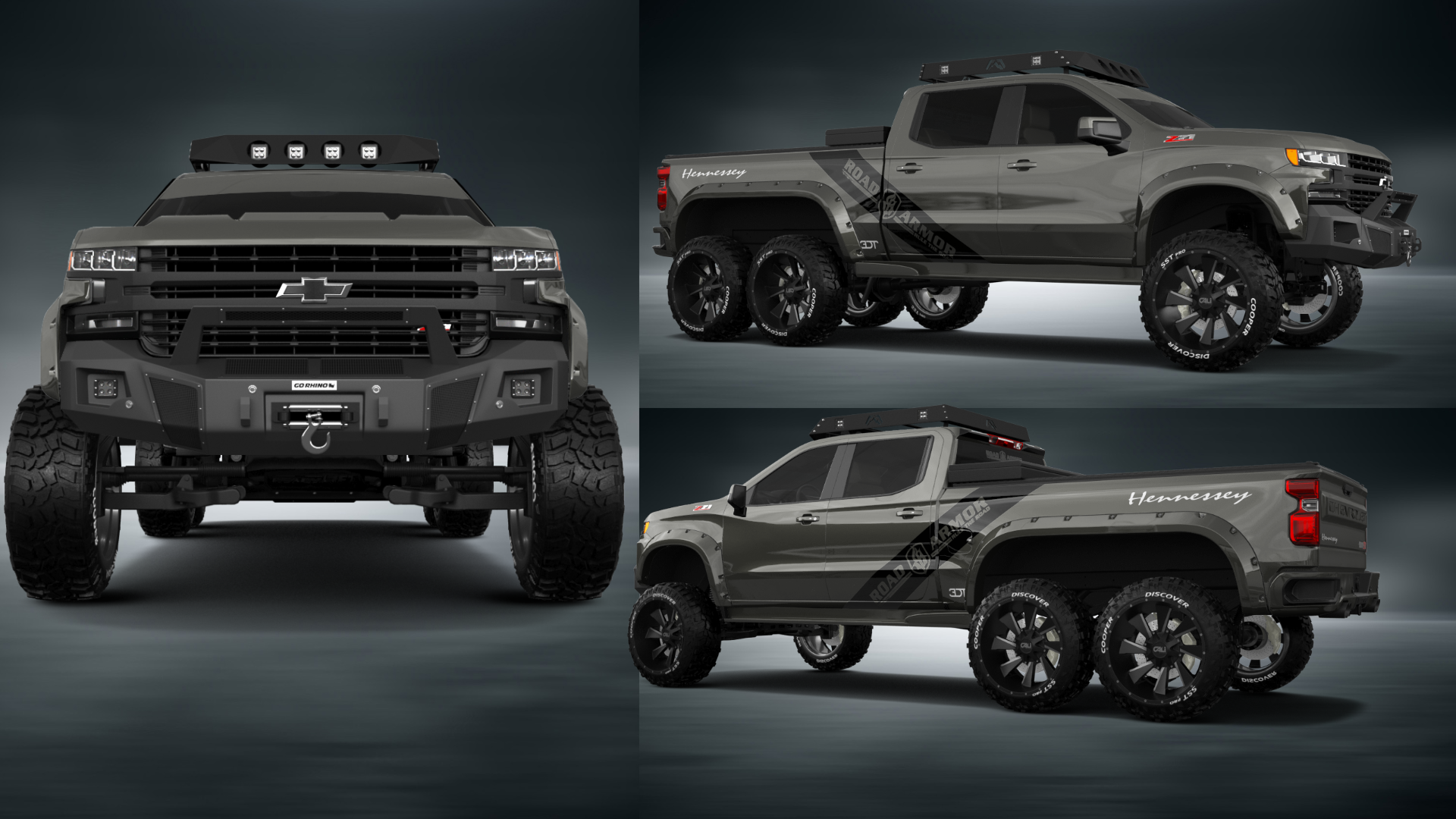 Chevrolet Silverado Hennessey Goliath 6X6 Truck 2020