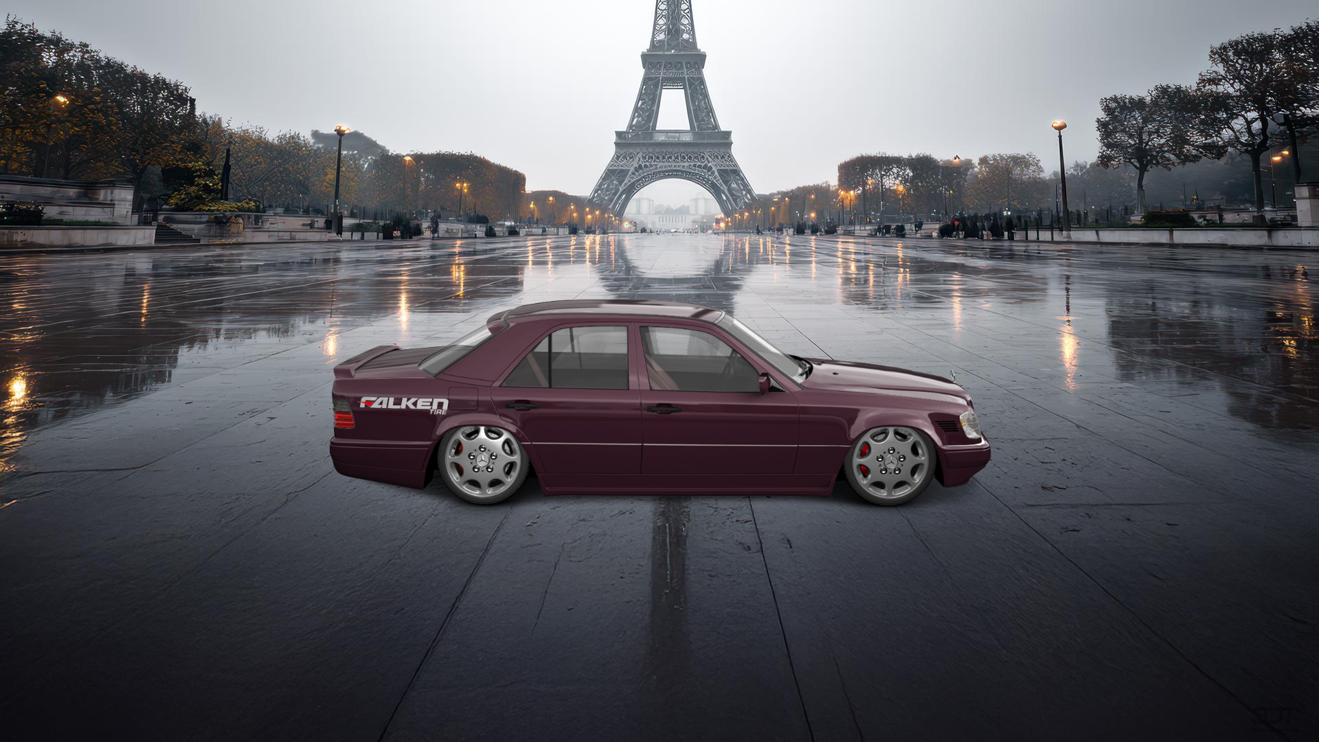 Mercedes E-Class Sedan 1984 tuning