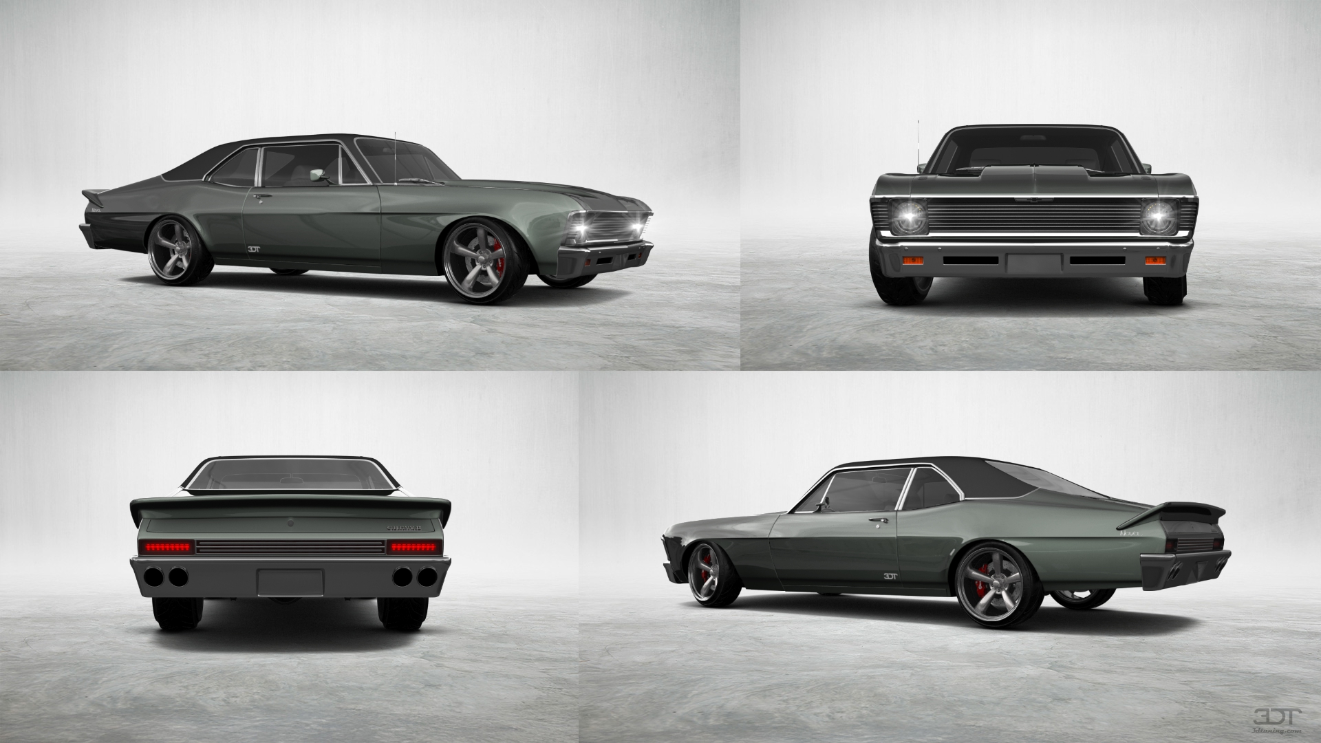Chevrolet Chevy II Nova 2 Door Coupe 1968