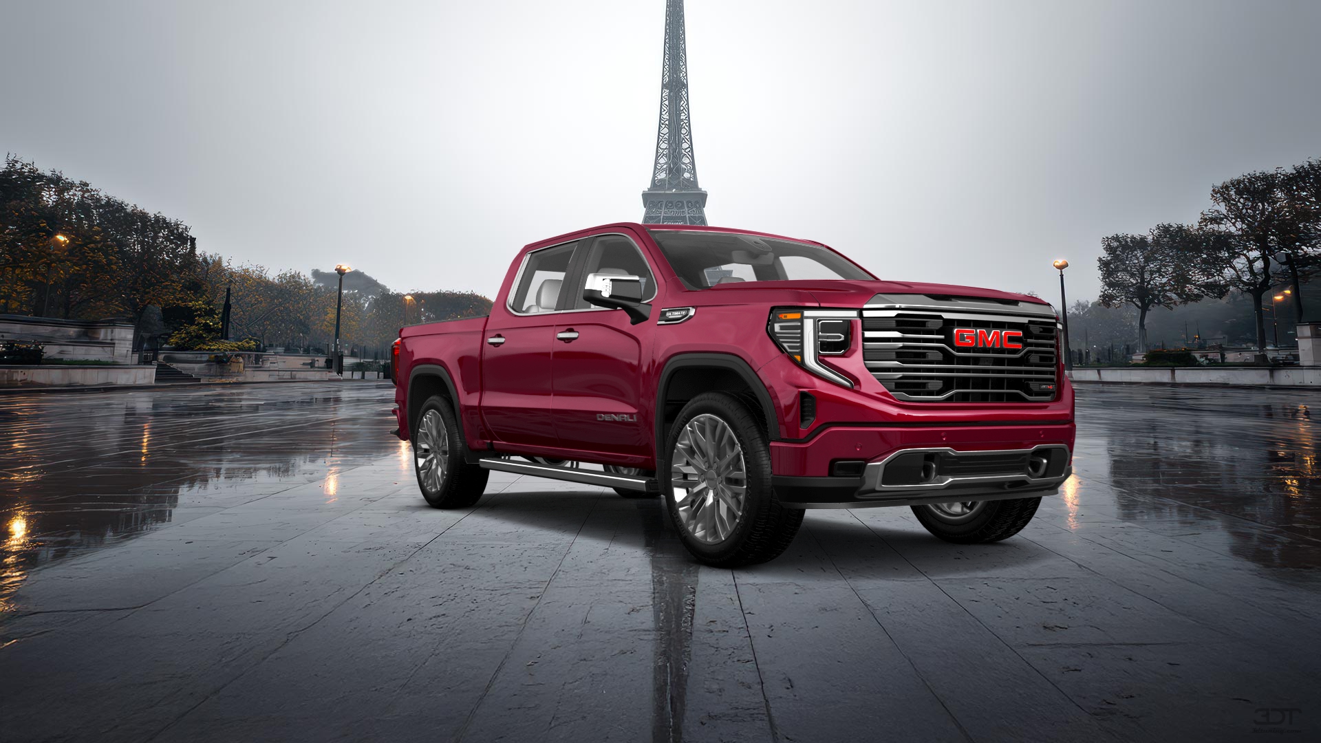 GMC Sierra 1500 Crew Cab 5.8 ft box 4 Door pickup truck 2023 tuning
