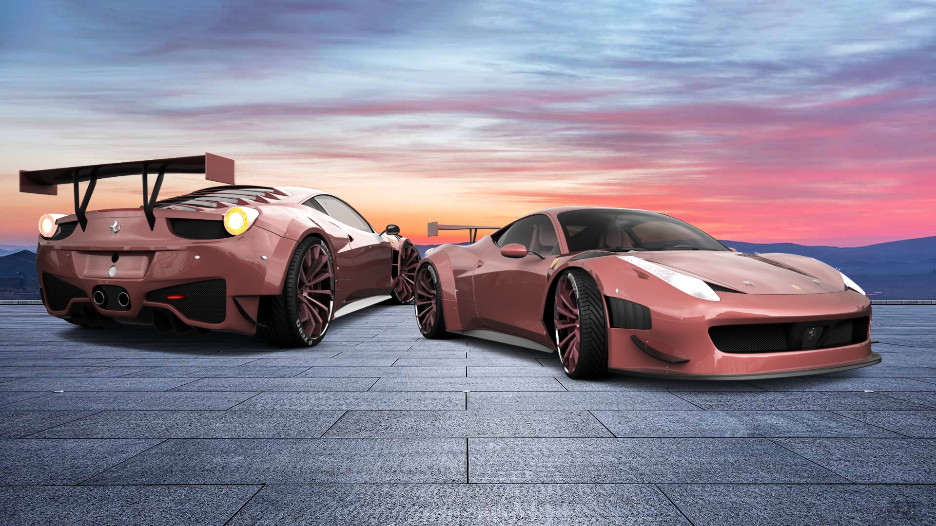 Ferrari 458 Italia 2 door spider 2010 tuning