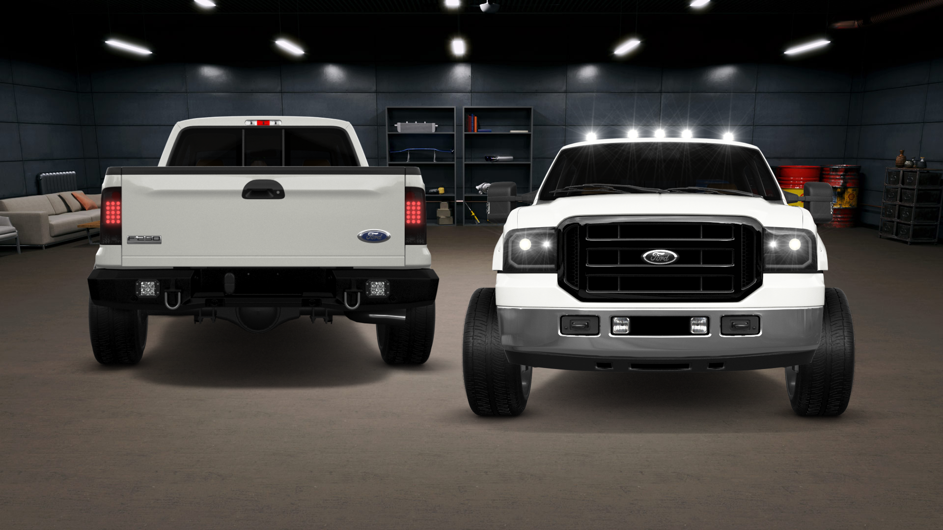 Ford F-250 Crew Cab 4 Door pickup truck 1999