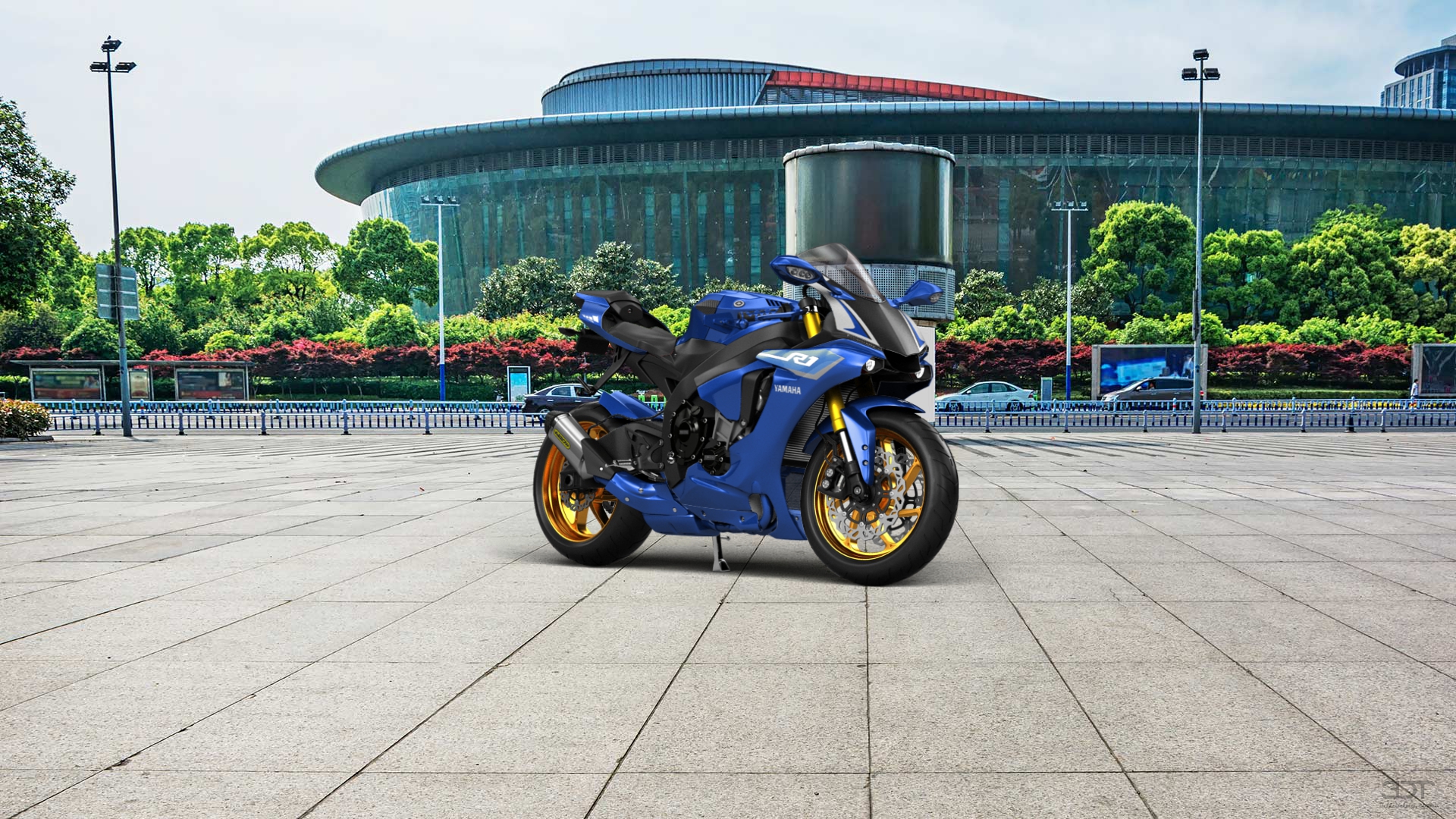 Yamaha YZF R1 Sport Bike 2015 tuning