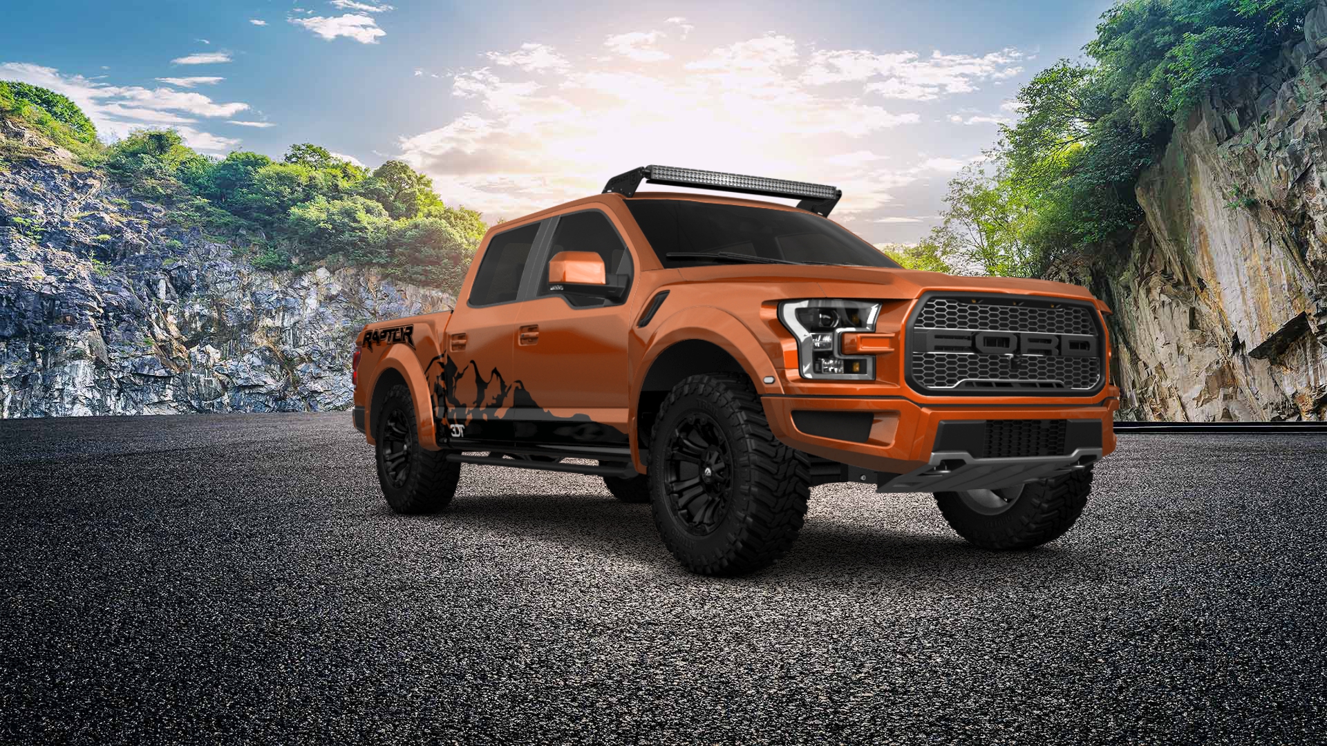 Ford F-150 Raptor 4 Door pickup truck 2017 Images