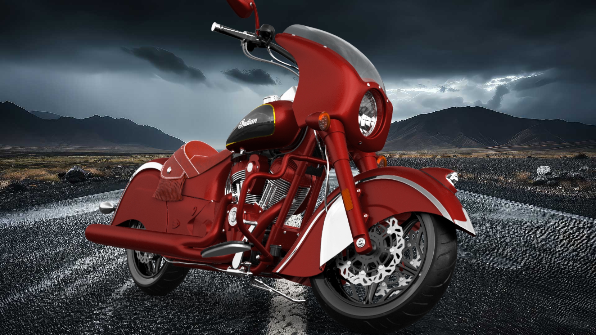 Indian Chief Dark Horse Cruiser 2016 tuning