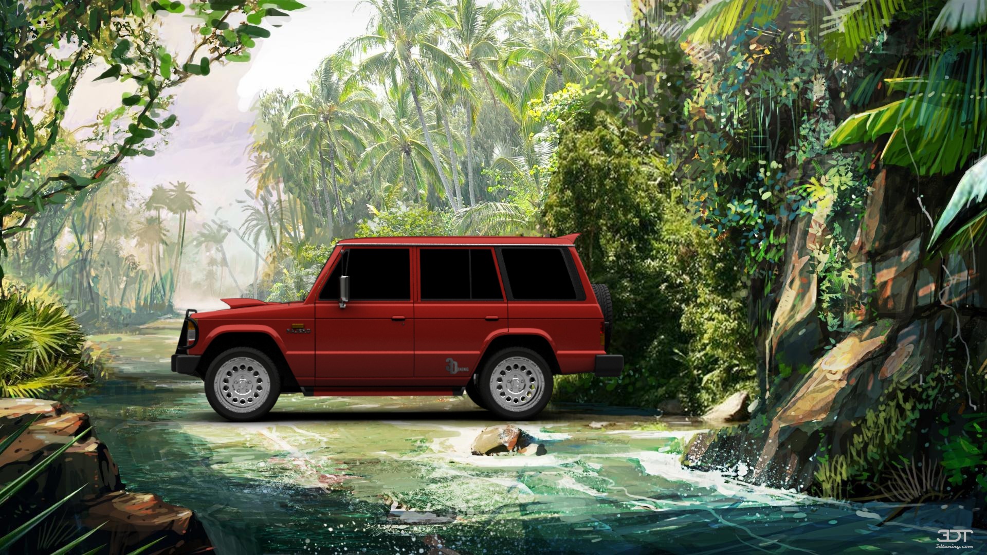 Mitsubishi Pajero Wagon 5door SUV 1983 Images