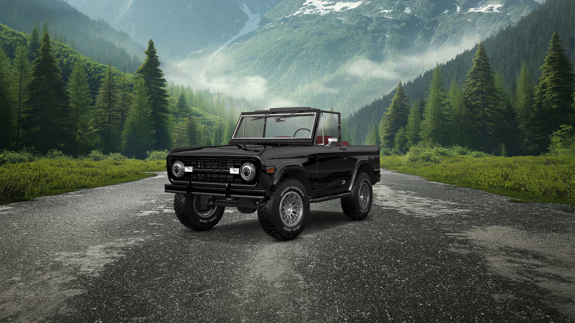 Ford Bronco 3 Door SUV 1965