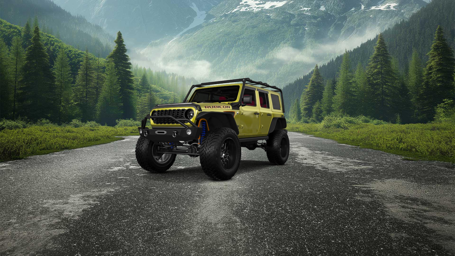 Jeep Wrangler JL 4 Door SUV 2024