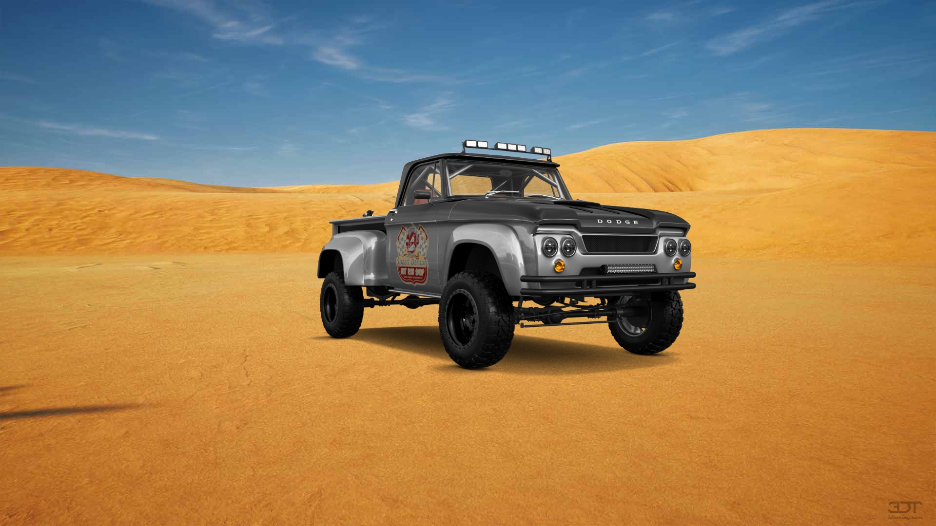 Dodge D-100 Stepside 2 Door pickup truck 1961