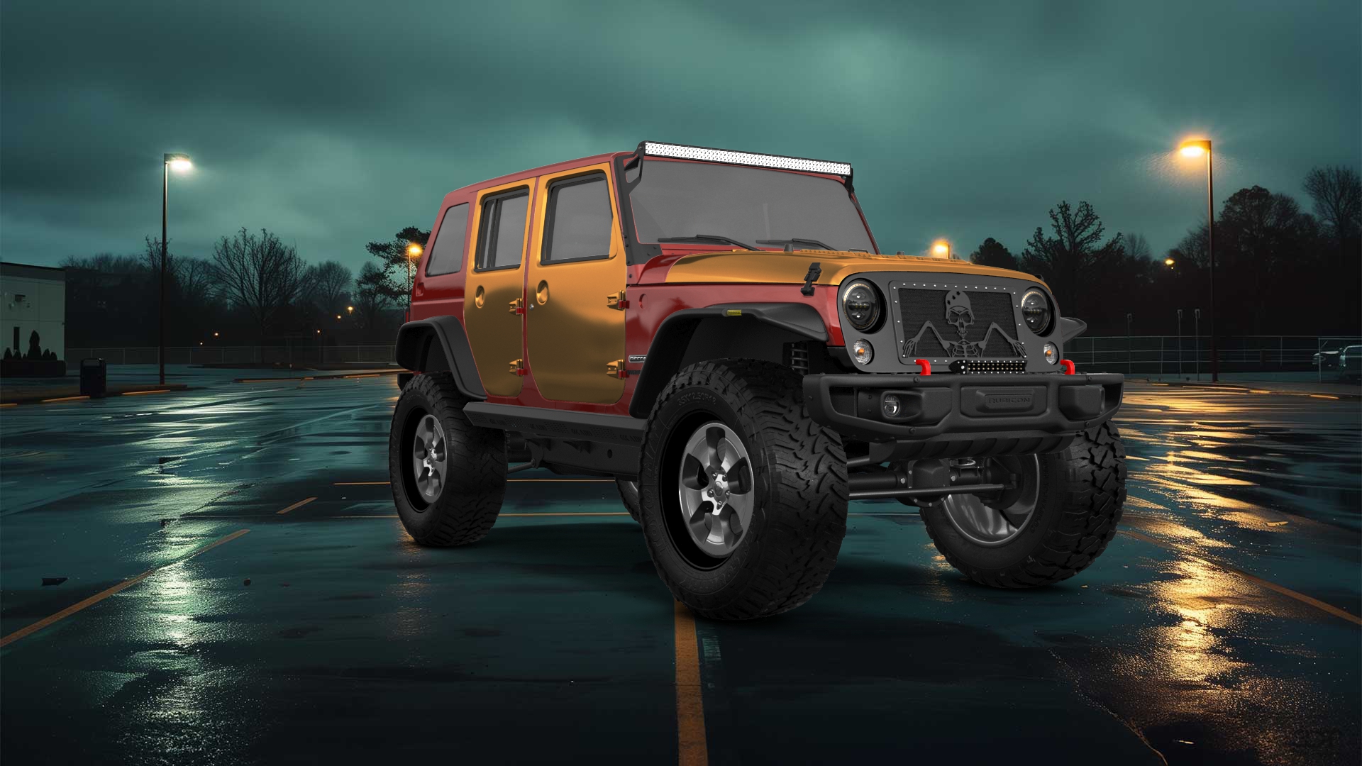 Jeep Wrangler Unlimited JK Rubicon Recon 4 Door SUV 2017 tuning