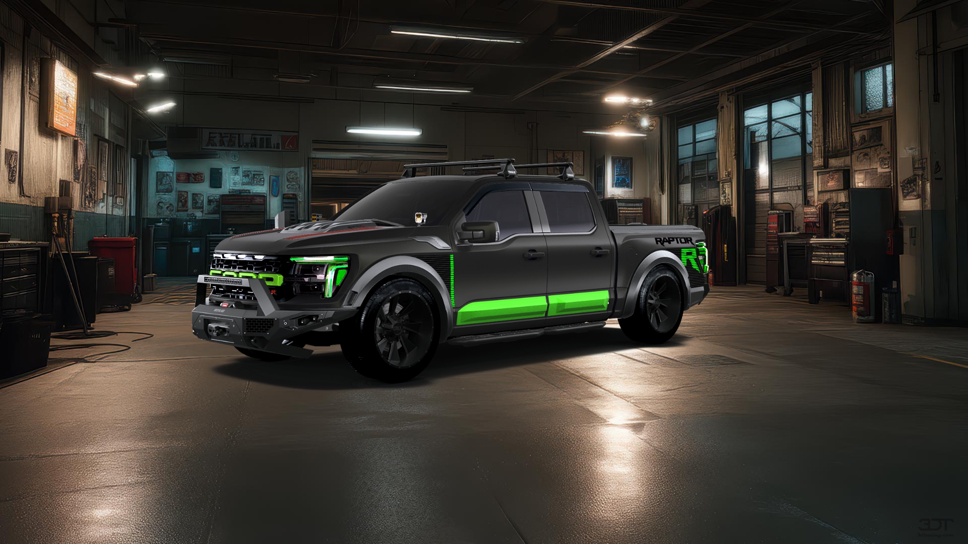 Ford F-150 Raptor 4 Door pickup truck 2024 tuning