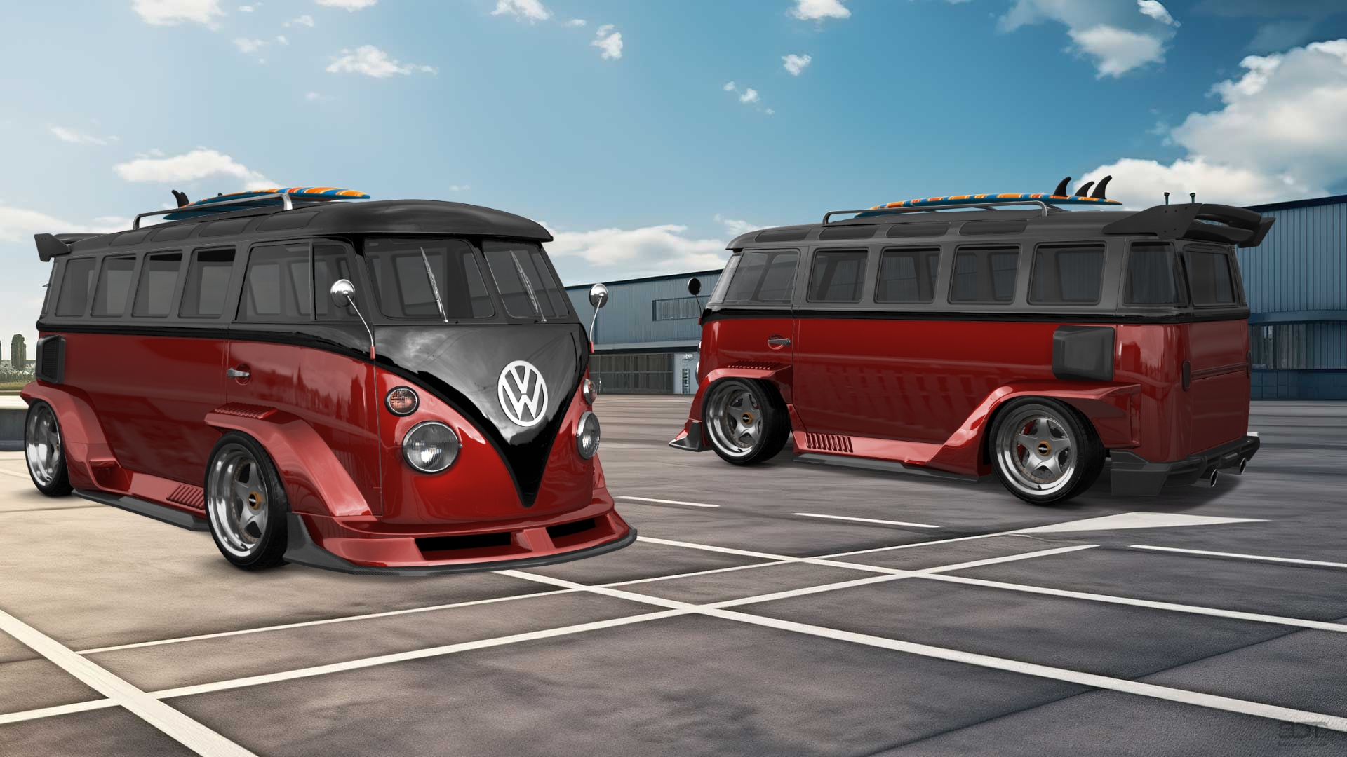 Volkswagen T1 Van 1950 tuning