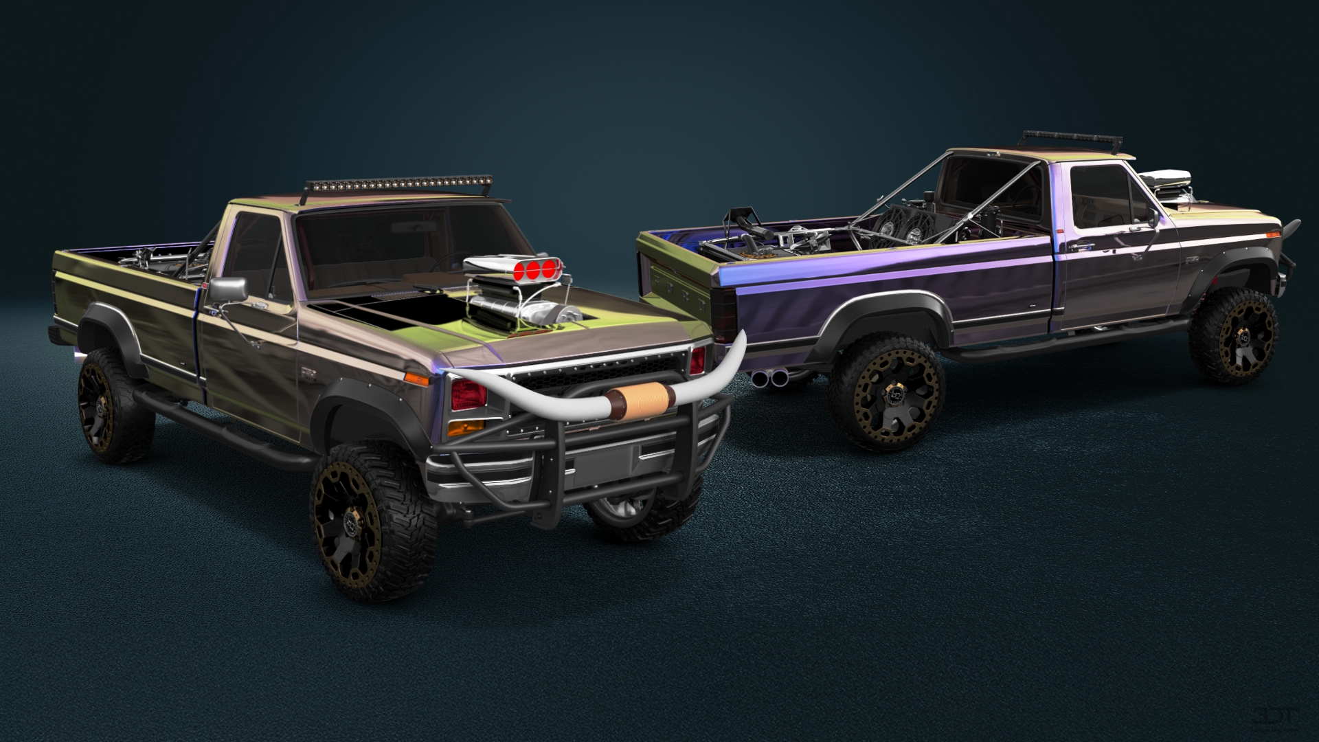 Ford F-150 2 Door pickup truck 1986