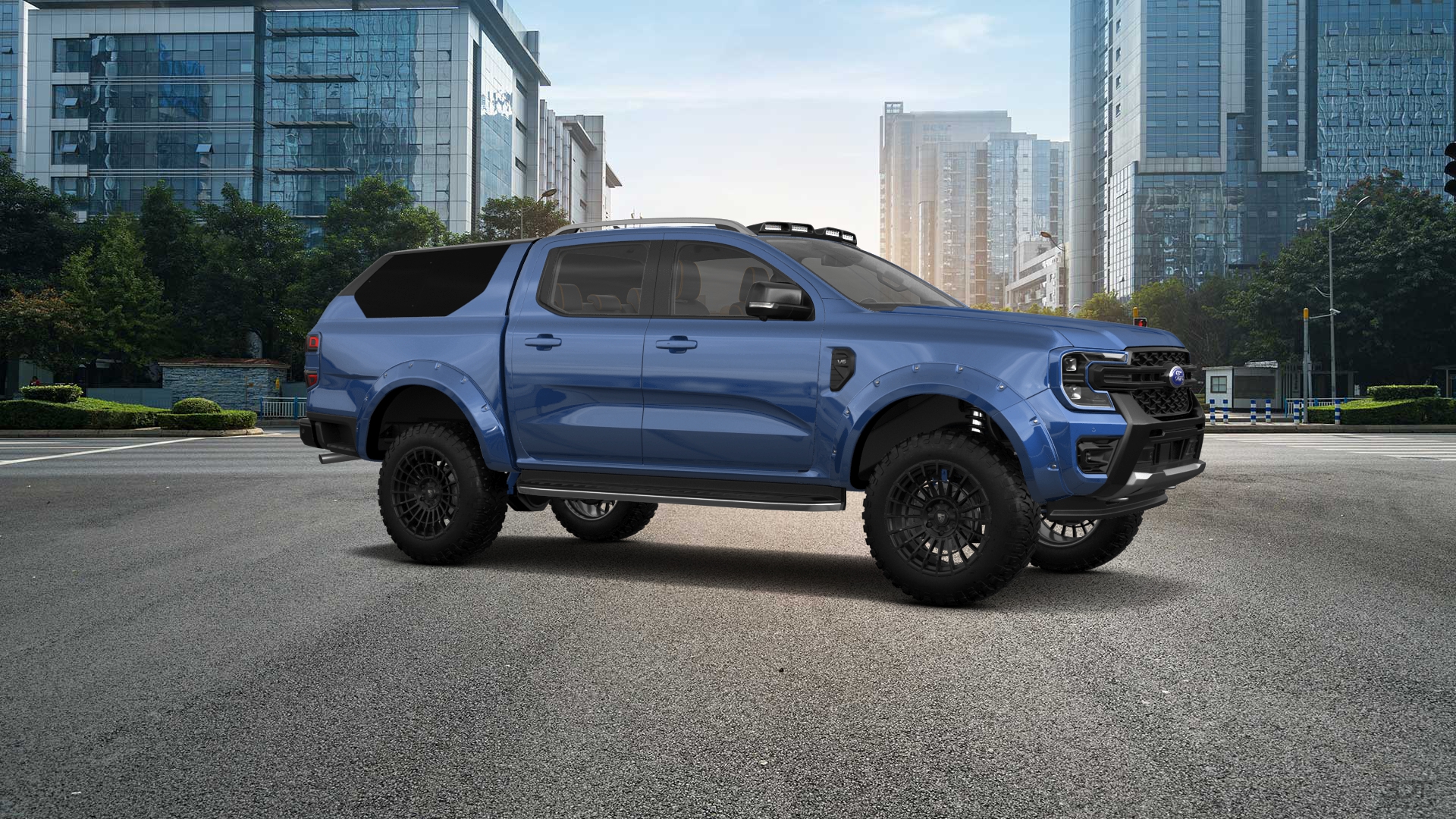 Ford Ranger 4 Door pickup truck 2022 tuning