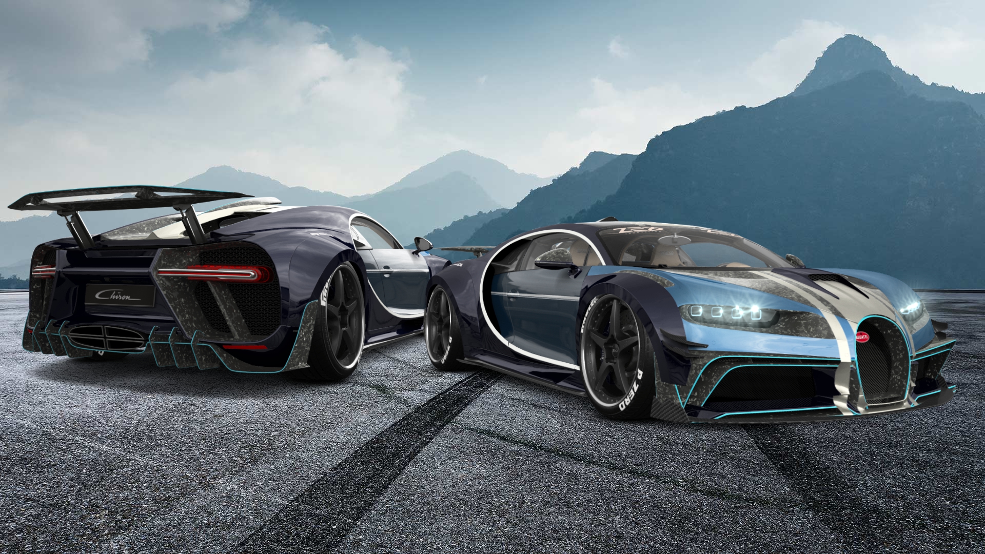 Bugatti Chiron 2 Door Coupe 2016