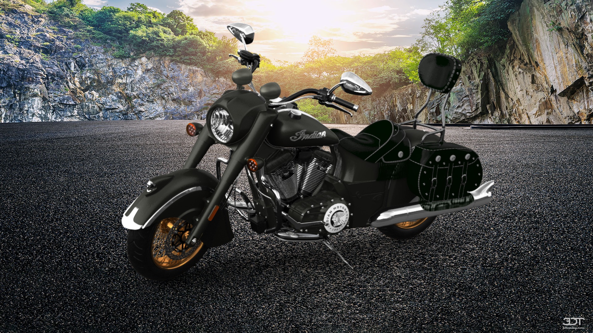 Indian Chief Dark Horse Cruiser 2016 tuning