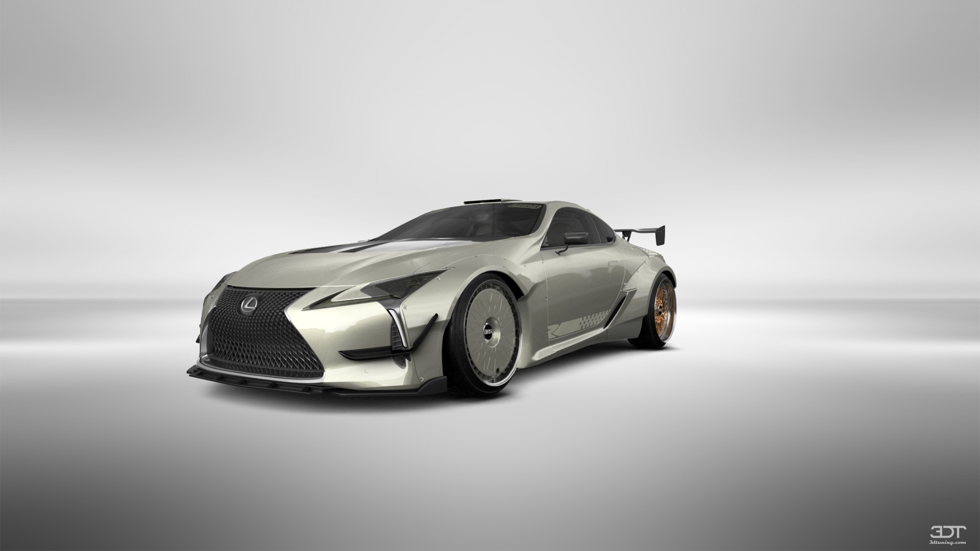 Lexus LC500 2 door fastback coupe 2017 tuning