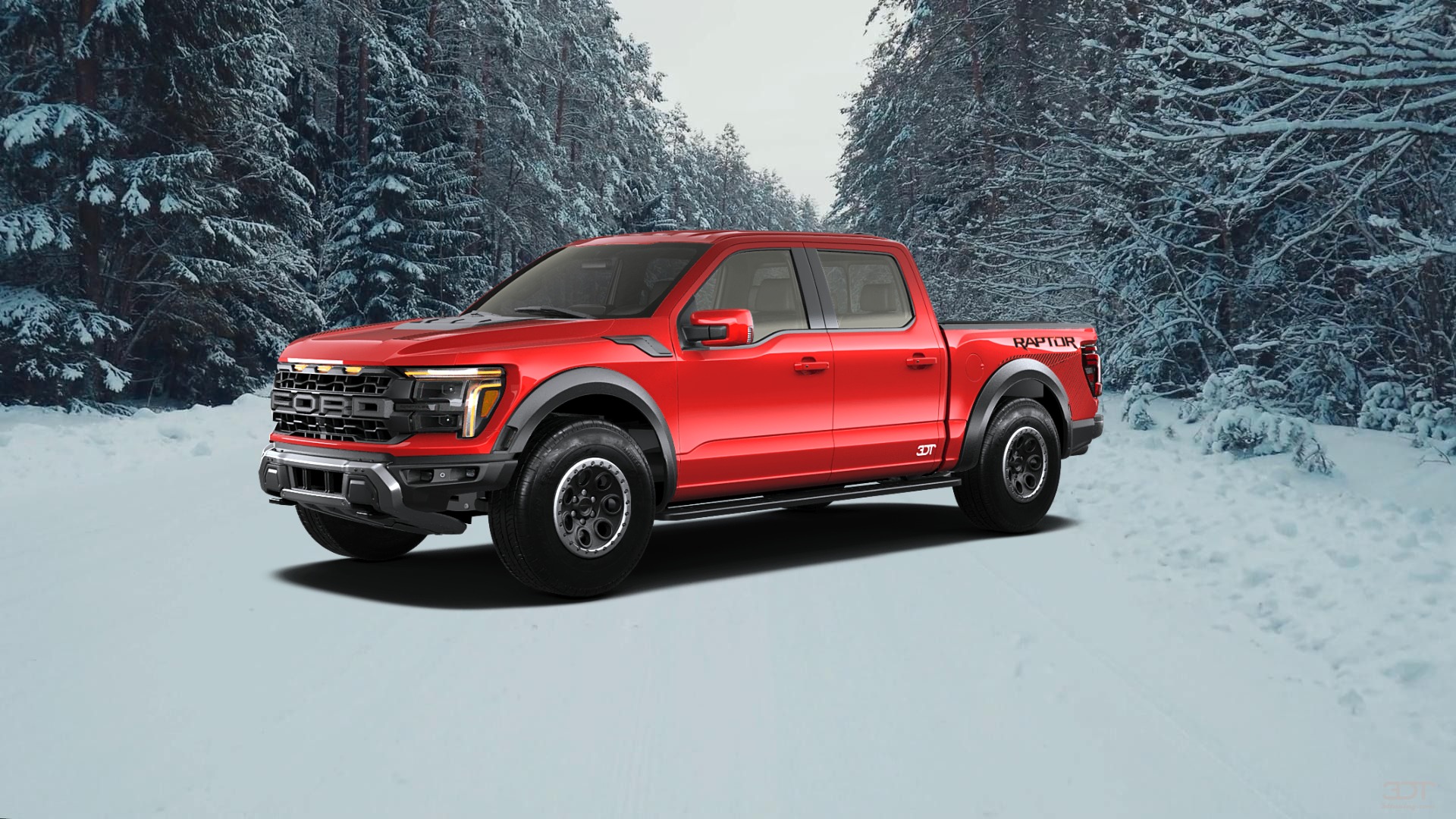 Ford F-150 Raptor 4 Door pickup truck 2024 tuning