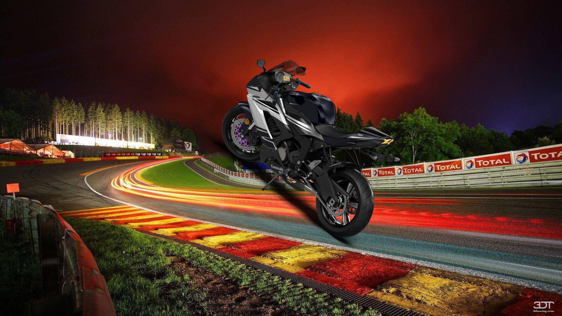 Kawasaki Ninja ZX 6R Sport Bike 2015 tuning