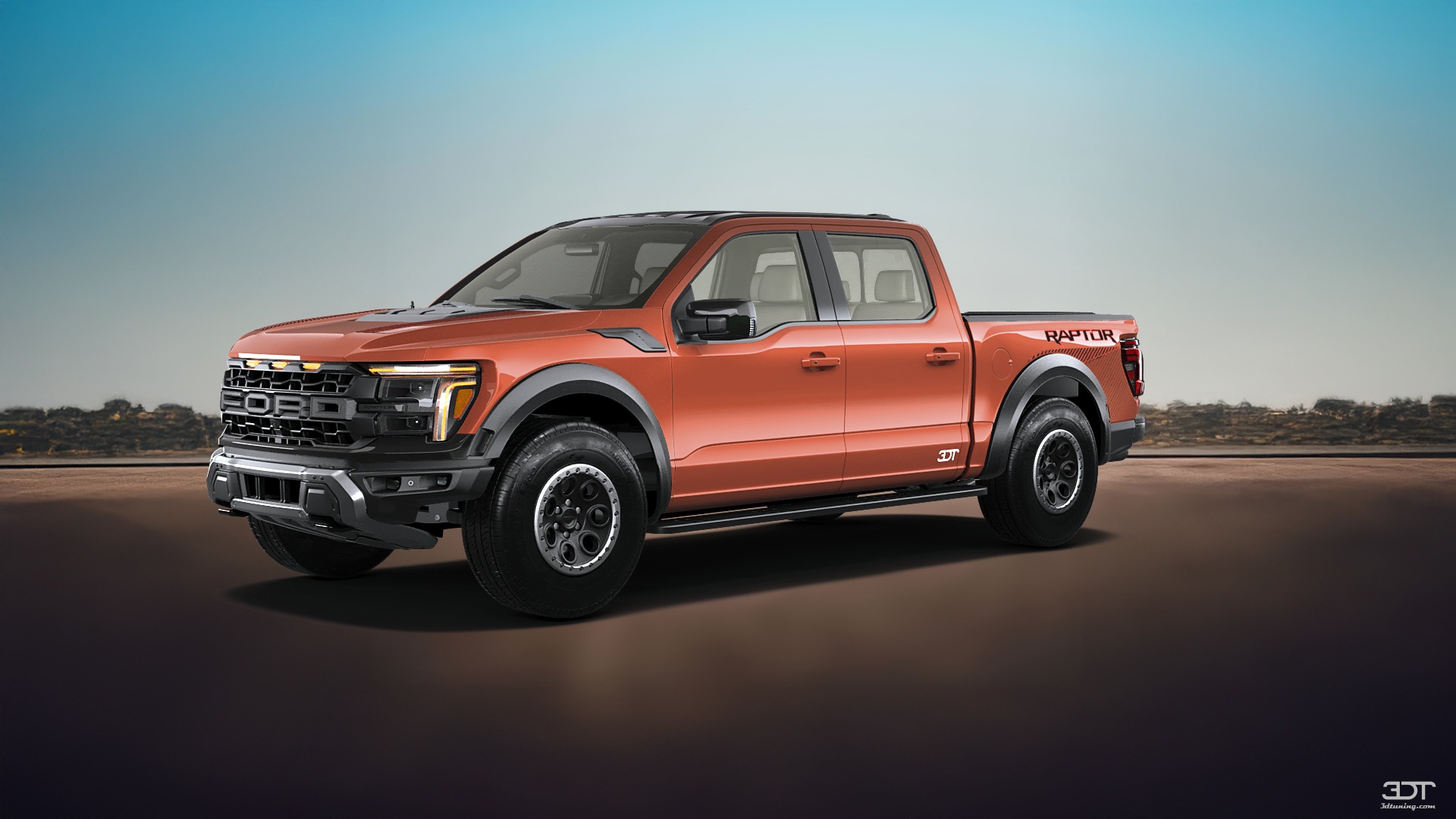 Ford F-150 Raptor 4 Door pickup truck 2024 tuning