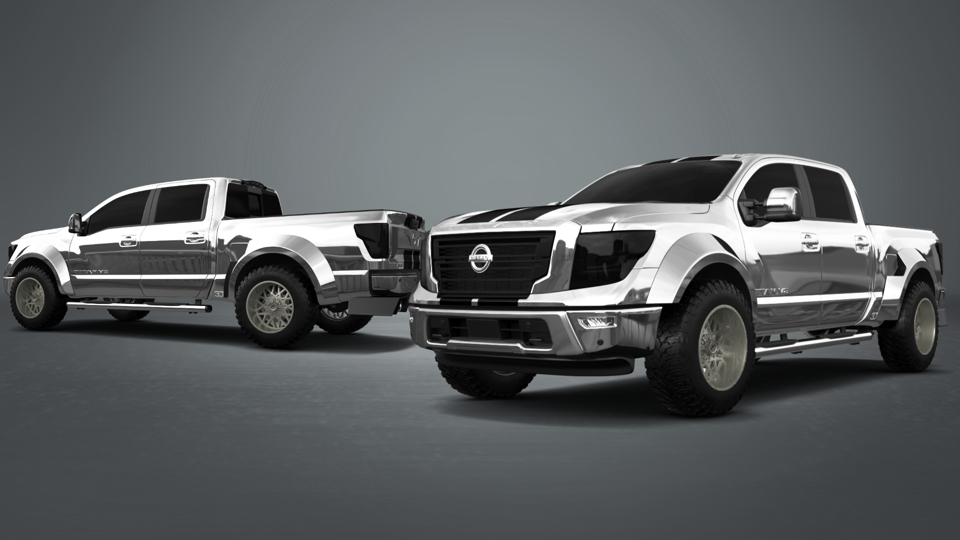 Nissan Titan 4 Door pickup truck 2021 tuning
