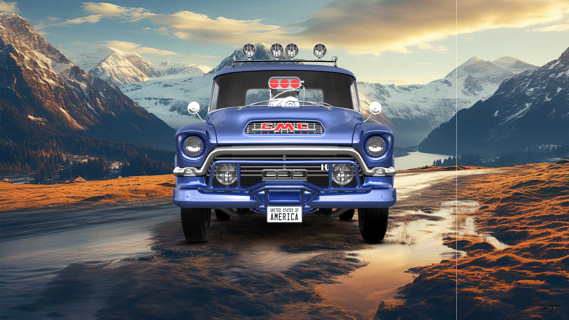 GMC 100 Stepside 2 Door pickup truck 1957 Images