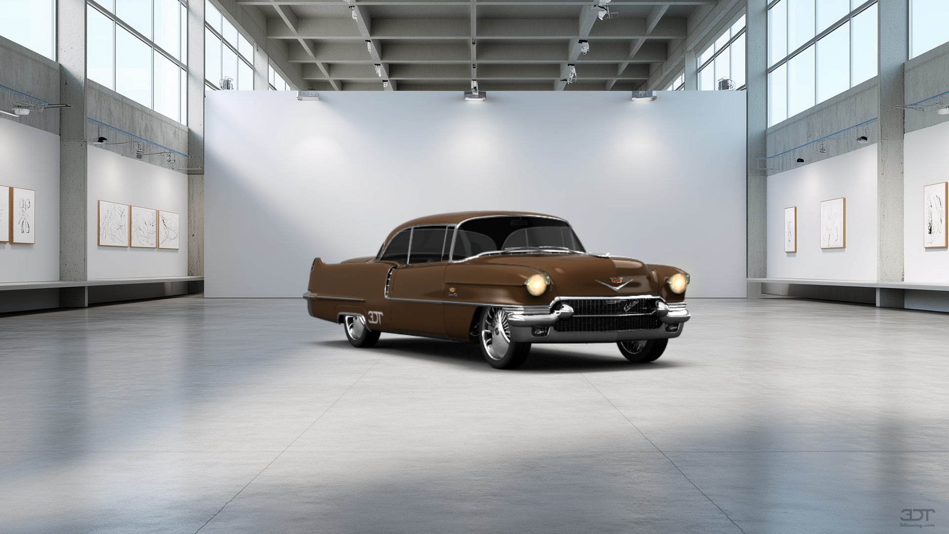 Cadillac De Ville Coupe 1956 tuning