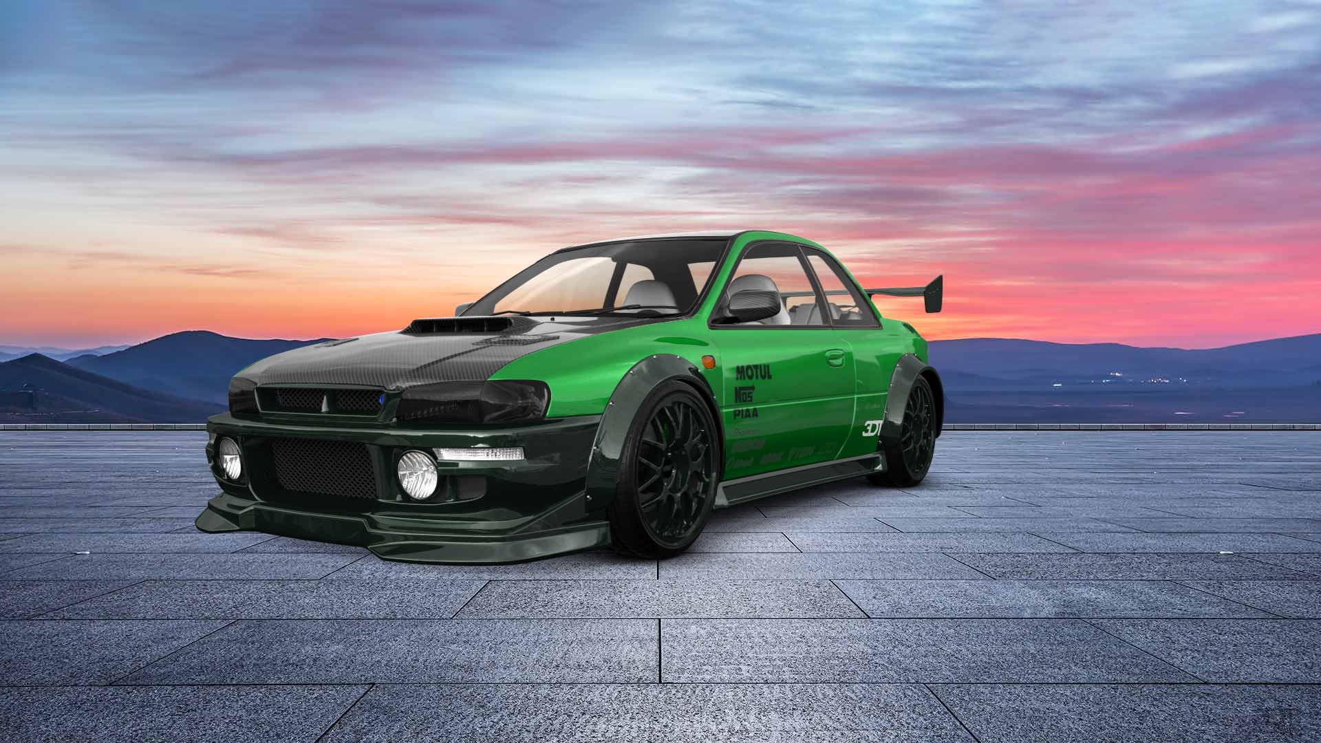 Subaru Impreza WRX STI 22B 2 Door Coupe 2000